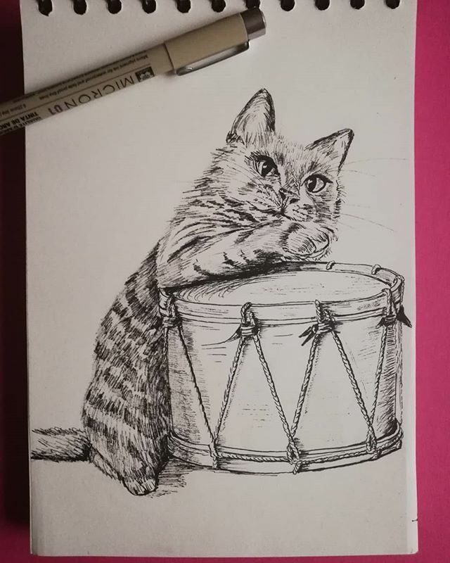 elenamassidda_'s tweet photo. A quick sketch every day n. 333 #illustration #dibujodeldia #drawingoftheday
#instasketch #catsketch #characterdesign
#weareillustration #lindgrensmith #toiartgallery #picame #ossomagazine #365sketches #artsy #illustrationoftheday #illustrationnow #i… https://t.co/44PF1lh6XZ https://t.co/gBOz6iR0KD