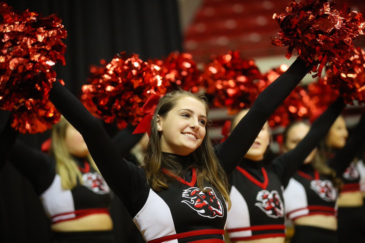 .<a href="/CalUCheer/">Cal U Cheerleading</a> shows support for men’s and women’s basketball teams at all four games in the Convocation Center during the weekend of Nov. 23 and 24, 2019. (Photo Jeff Helsel/Cal Times) #sports #cheerleaders #NCAA