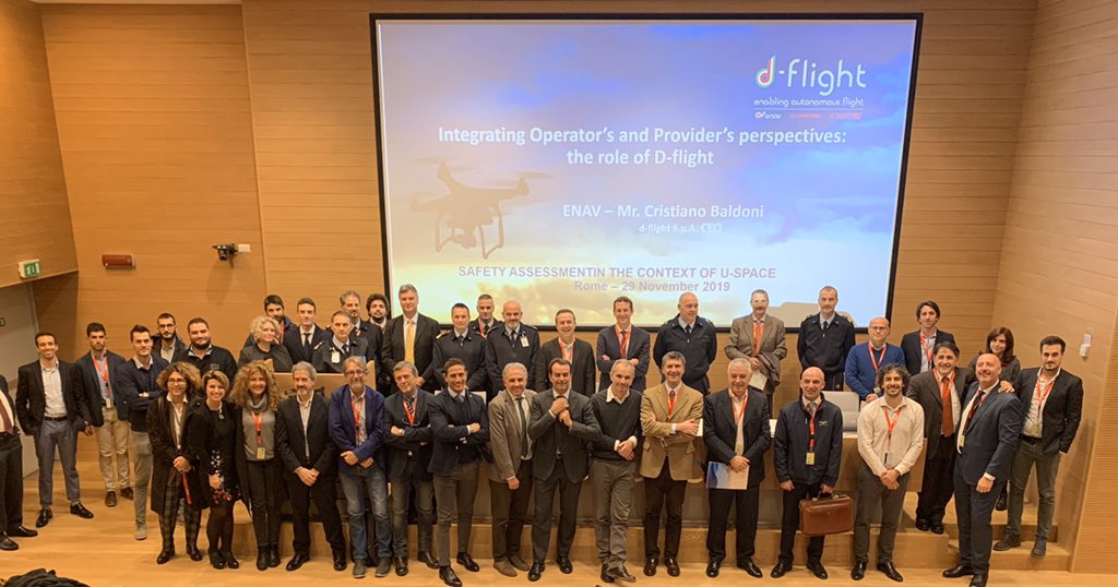 Very good turnout for the #Uspace Workshop on #Safety Risk Assessment organised by ENAC, d-flight, <a href="/eurocontrol/">EUROCONTROL</a> and <a href="/EuroUSC_Italia/">Unifly Consulting | formerly EuroUSC Italia</a> gathering several Italian RPAS Operators, U-space and civil/military experts. Thank you to <a href="/ENAVSpA/">ENAV</a> for hosting us! <a href="/CORUS_Project/">CORUS five</a> <a href="/D_Flight_SpA/">d-flight</a>