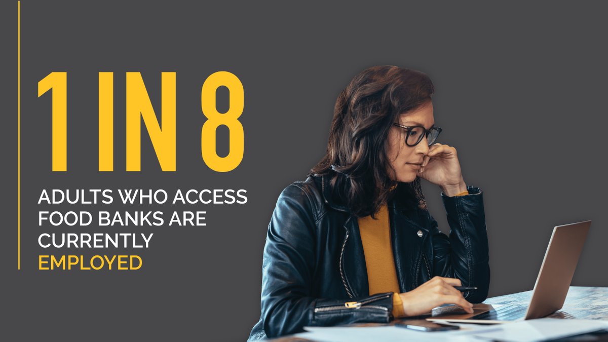 foodbankscanada's tweet photo. There are many levels of food insecurity; being employed yet unable to access food independently is one of them. With the increase of employed food bank users over the years, we are worried about the future. Learn more about #HungerCount2019: https://t.co/99S6HdVJpa https://t.co/cedqc9mgTr