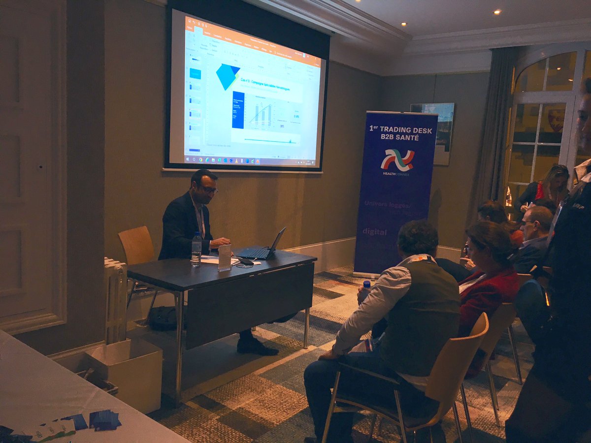 #30ans #Fcsanté Atelier HealthConnex - <a href="/AgenceCMS/">Conseil Média Santé</a> :  LE PROGRAMMATIQUE &amp; LA RÉVOLUTION DE L’AUDIENCE PLANNING EN BTOB #Santé en salle Touquet 1 

> festivalcommunicationsante.fr/le-programmati…