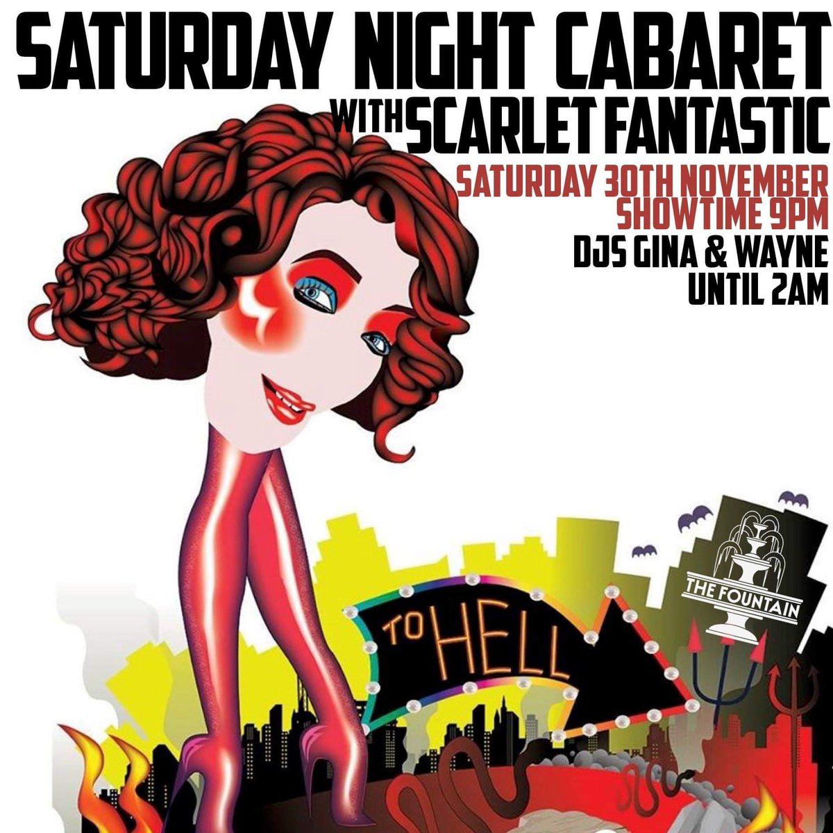 Tomorrow Saturday 30th November #Hastings The Fountain Pub #ScartletFantastic #LiveMusic