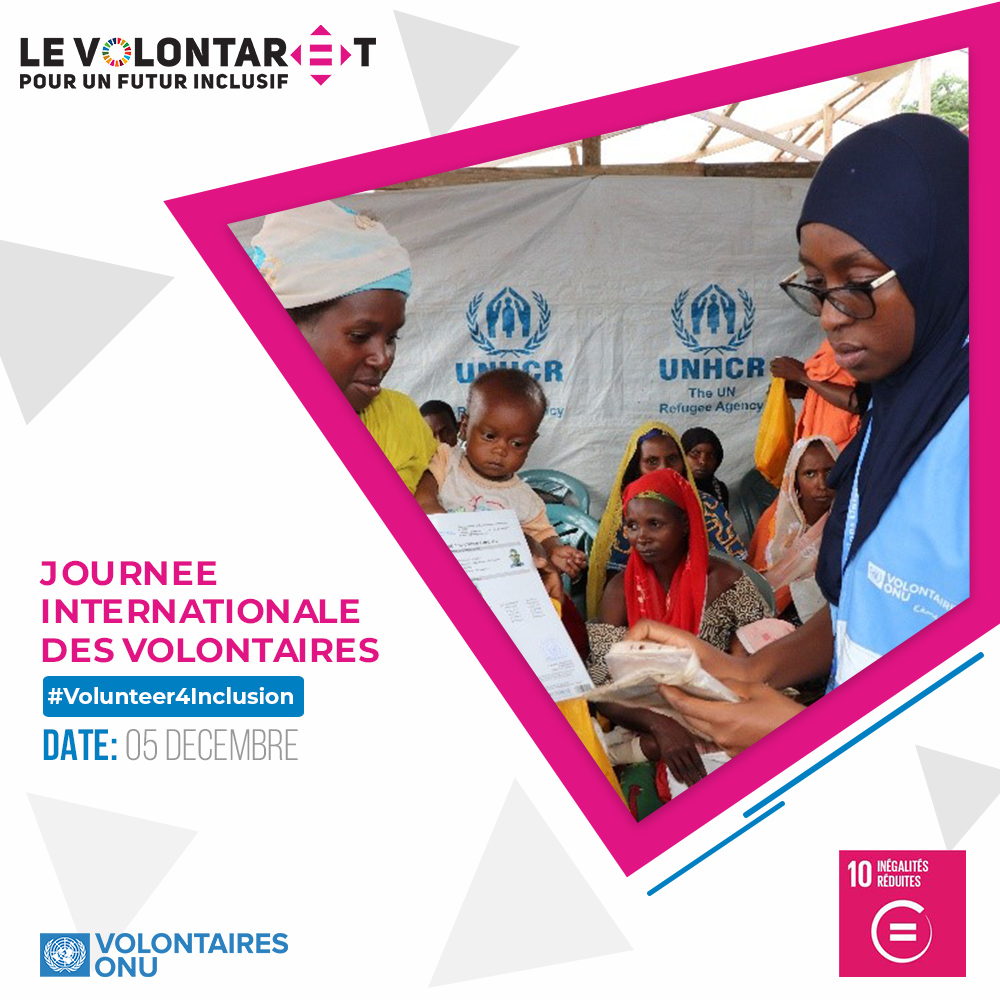 Malgré la richesse des ressources dans le monde d'aujourd'hui, nous constatons des inégalités croissantes entre les peuples.

Cependant, le #volontariat renforce la solidarité et l'inclusion dans les communautés les plus vulnérables.

#IVD2019 #volunteer4inclusion #SDG10