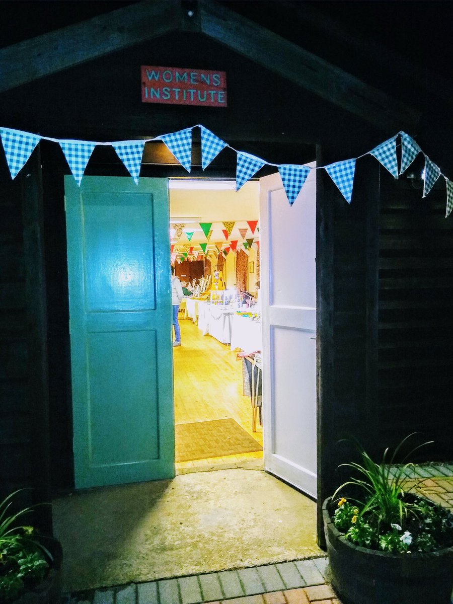 A warm welcome awaits at the W.I hut. #Bingham #ChristmasFair