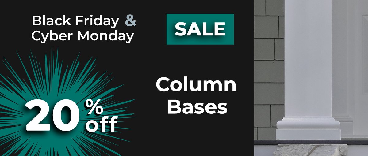 ColumnsDirect's tweet image. Up to 25% off Columns, Bases, Capitals &amp;amp; More from Brockwell Incorporated - eepurl.com/gLqujP