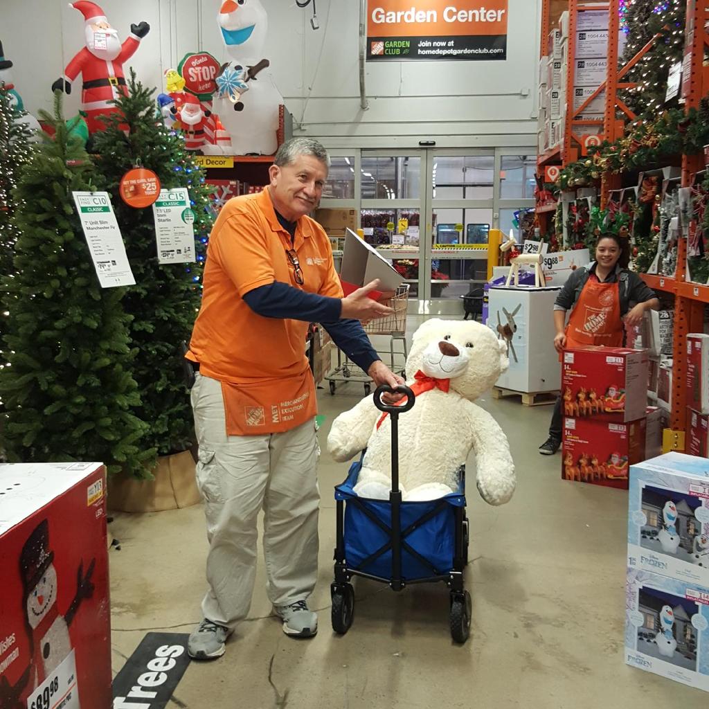 Walt having fun on Black Friday.