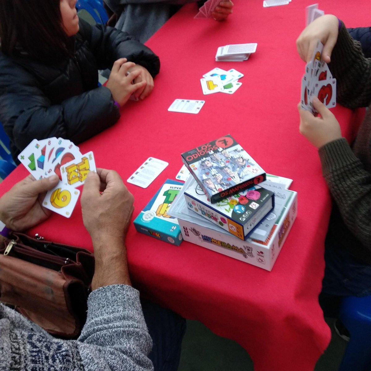 Mercurio_Juegos's tweet photo. #MakiStack, #Taki, #MagicRace, #Blurble... os esperamos en @LudicoPuerto para probar estos juegos ¡y muchos más! https://t.co/cswoAWGPMu