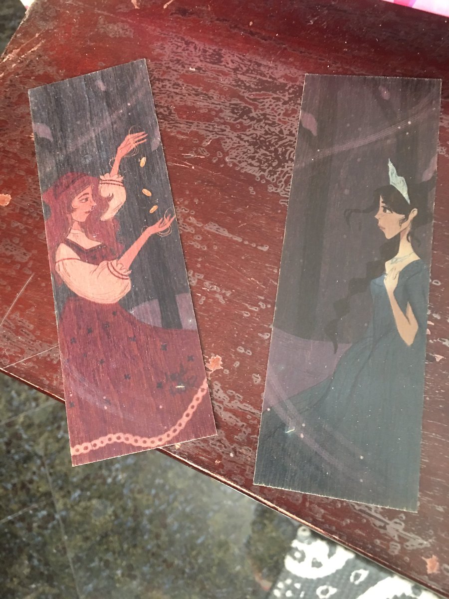angelaanimates's tweet photo. The Black Friday sale is underway! One of the new items available is this Spinning Silver inspired #woodmark, featuring Miryem on one side and Irina on the other. #bookish #bookart
https://t.co/CWiovJ5sQM https://t.co/7GJdF7fqi1