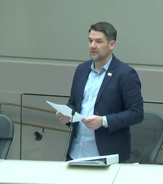 We should and will be accountable for the decisions we make, says Coun. Evan Woolley. "Resources are scarcer than they've ever been."  #yyccc  #yyc