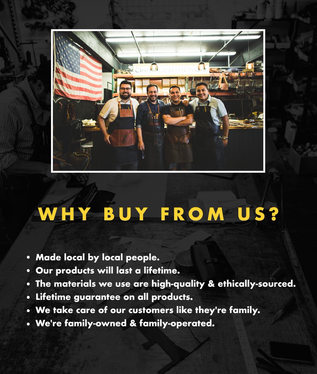 Orox Leather Co. tweet media