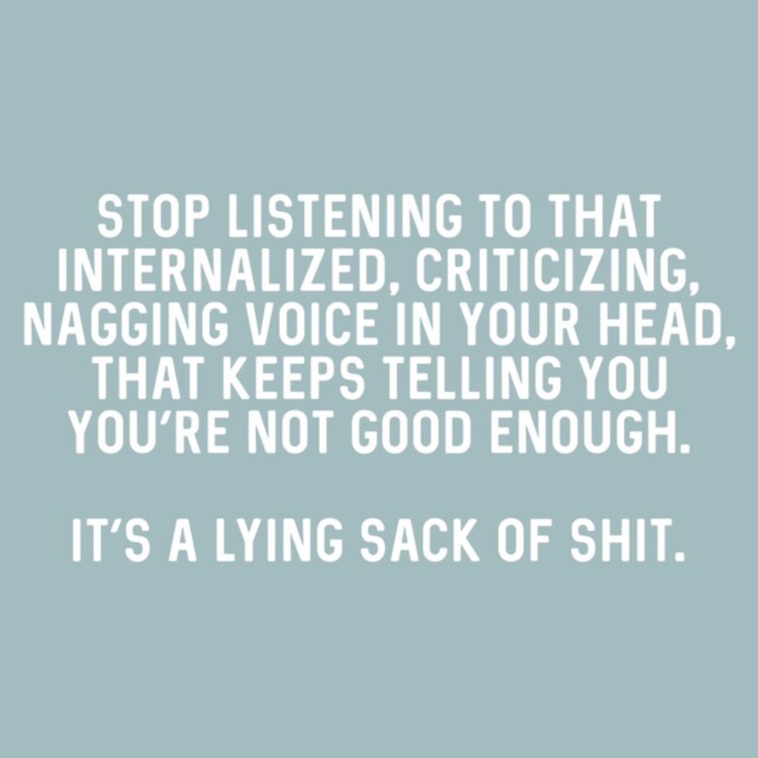 FreeLionDesign's tweet image. This one is for those moments of self doubt and criticism. 

#quote #internalized #self-criticism #naggingvoice #voiceinmyhead #deprogram #matrix #5D #ascend #ascension #lyingsackofshit
