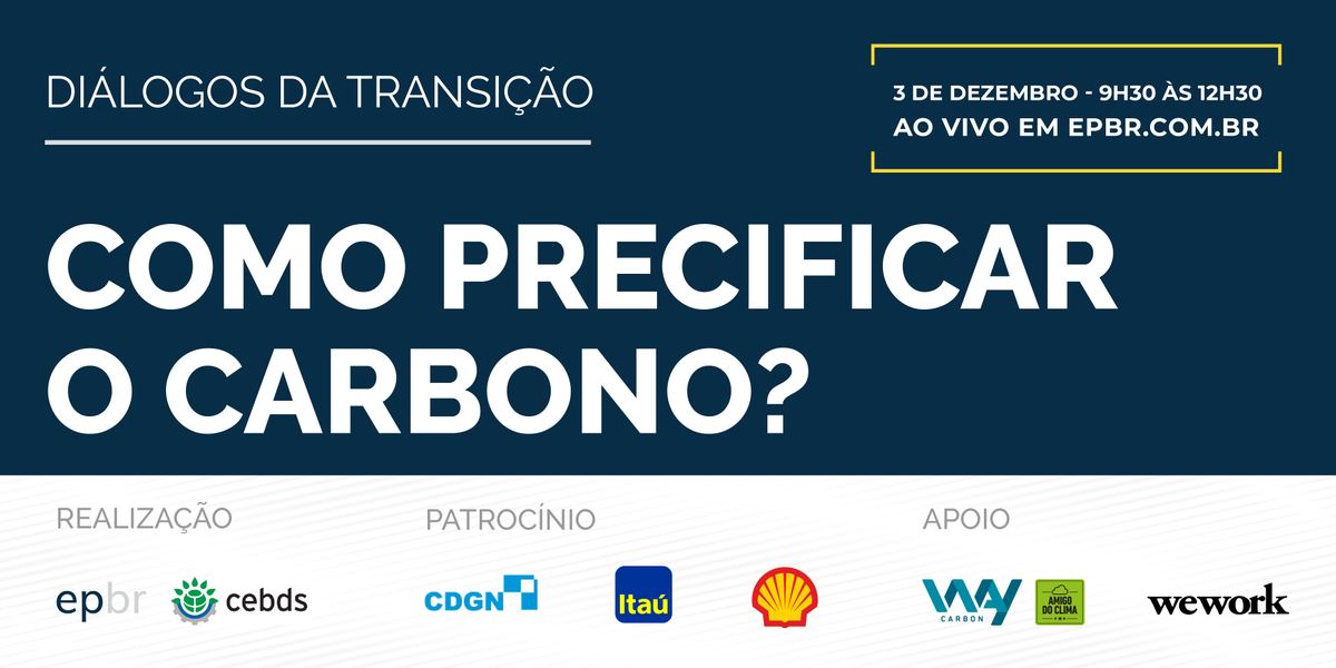 Somos Carbono Zero!
Diálogos da Transição, série de encontros que discute a transição energética e seus impactos, tem agora suas emissões de GEE compensadas pelo Programa Amigo do Clima. Obrigado <a href="/WayCarbon/">WayCarbon</a> pela nova parceria!

#epbr #transicaoenergetica #petroleo #solar #eolica