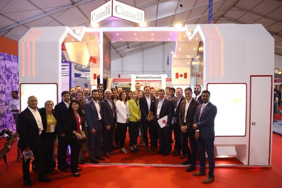 TradeTeamIndia's tweet photo. We did it...two successful #CanadainIndiaWeek(s) completed!๐๐ป
Building momentum for stronger ๐จ๐ฆ๐ฎ๐ณ ties, over 25 delegations/events took place across #India, including:
๐๐ป#CanadaBTS2019
๐๐ป@icbc_org Conference
๐๐ป@CanadaIndia1 Biz Forum
๐๐ป@OfficialSICI Summit
๐๐ป#Cdntech Auto Mission https://t.co/y20DiGAeXp