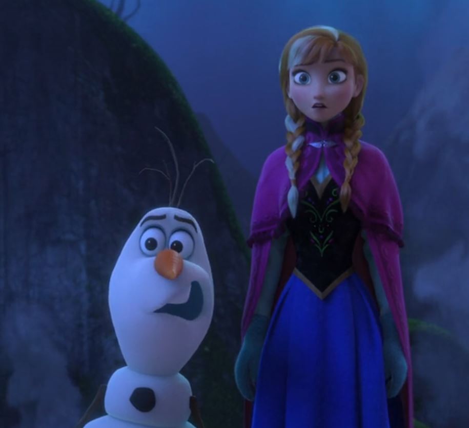 OMG. Stop being so cute Olaf!! My heart is already yours.  #Frozen  