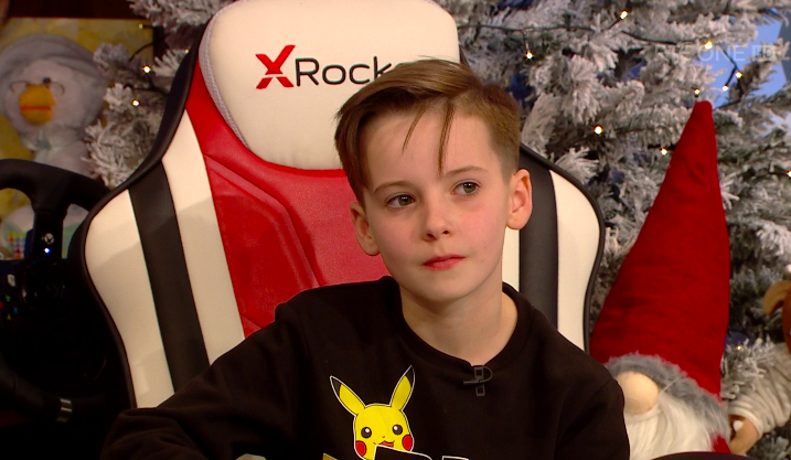 EVOKE's tweet photo. 'Don't let the bullies stop you from doing the things you want to do.' Well done Sophia 👏 #LateLateToyShow #LateLate #ToyShow https://t.co/mnsURI3zVT