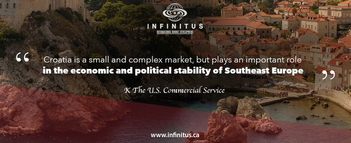 infinituscanada's tweet photo. Why should I consider exporting to Croatia?
Due to its geographic position and its recent membership to the European Union, Croatia has become an attractive country for investors. Since the country imports twice as much... Read Full Article https://t.co/EZHs2kYyNt https://t.co/Q3PUSTWUq7