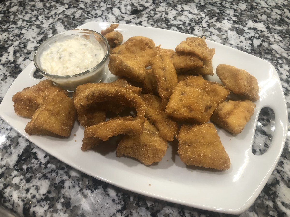 NiceRacksBBQFL's tweet photo. Fresh fried Tripletail, yum https://t.co/yCvGC6X0rC
