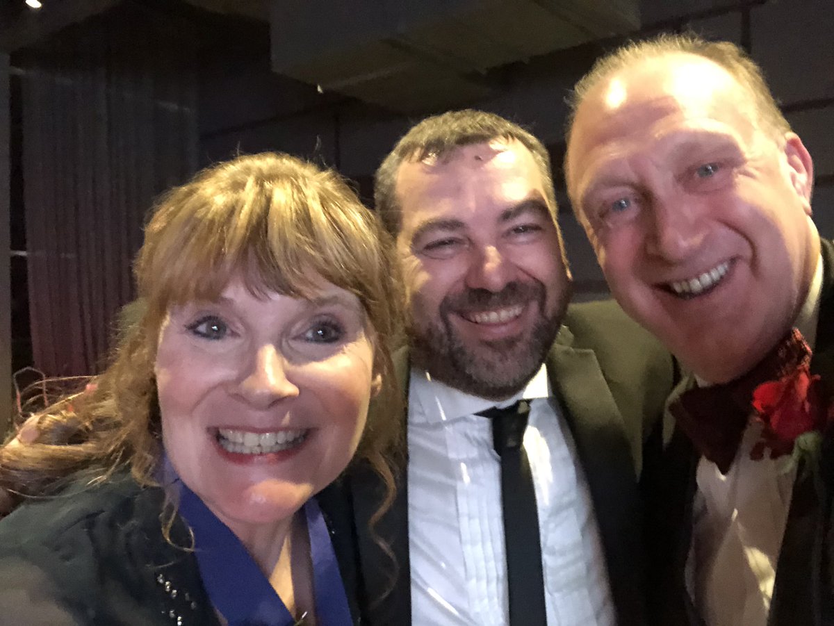 bestym's tweet photo. #2019LSCA brilliant night !!! Carol Boz and me https://t.co/Q4t7sckc3E