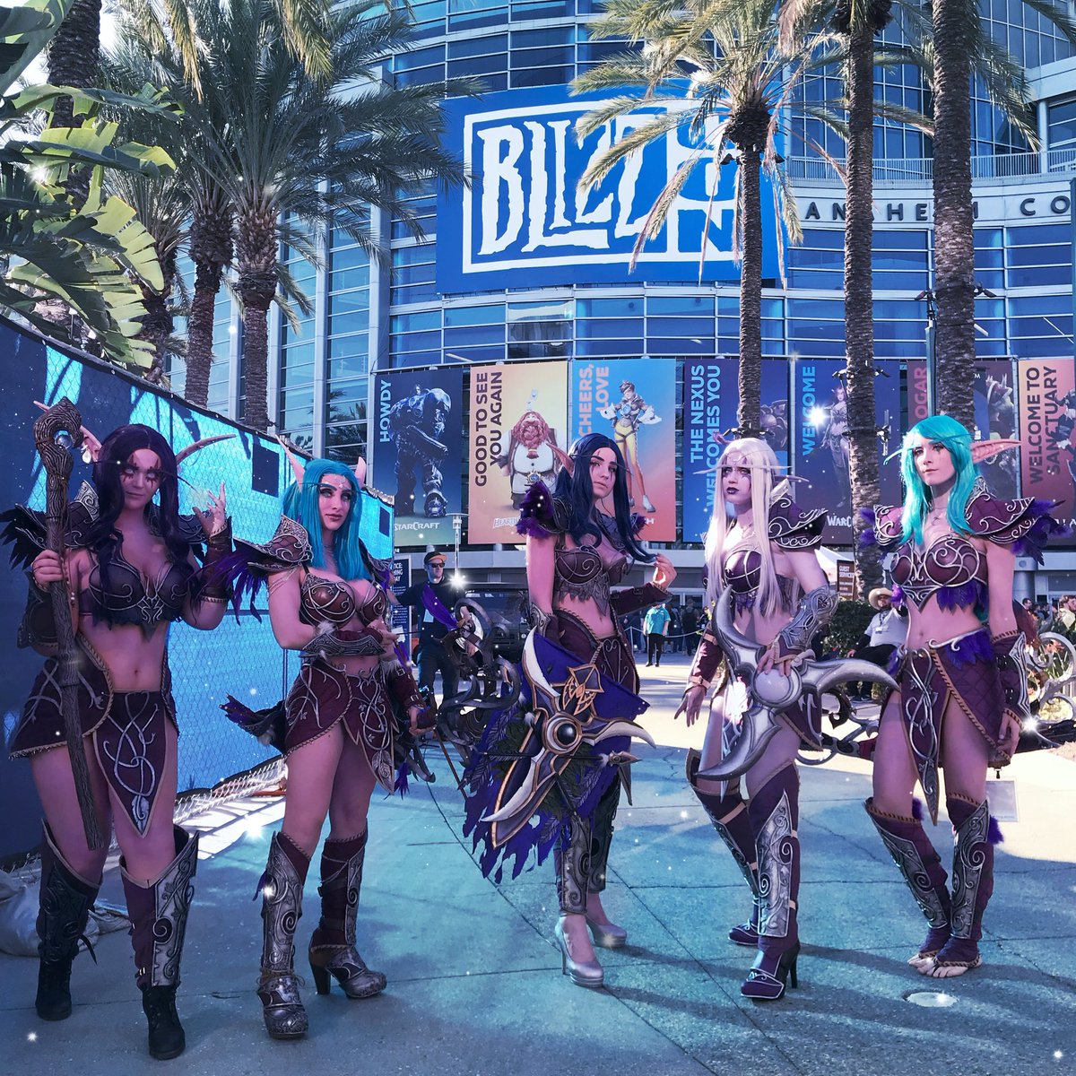 WE DID THAT 👏🏼
Night elves 4 life am I right boyz? 💜💦
#BlizzCon2019 #WorldofWarcraft