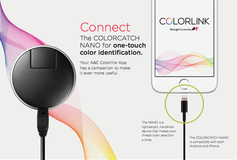 AmericanEfird's tweet photo. Our goal is to make the selection of your colors as easy as possible - we achieve that by combining our #COLORCATCHNANO with our #Colorlink App. Every color has a story, and we make that story easier to tell. 

#color #designer #designers #textiles #thread https://t.co/HVklpb8Qch
