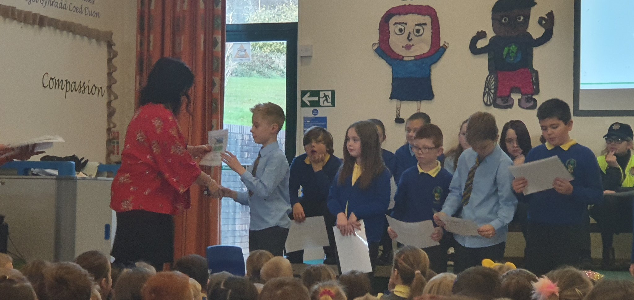 Blackwood Primary on Twitter "Our Pupil Parliament were presented with