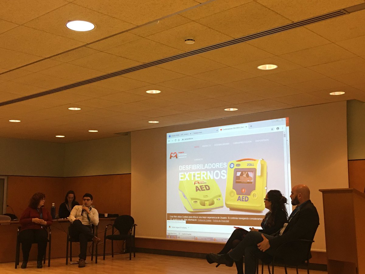 ProyeSalvavidas's tweet photo. ‼️Nuevas necesidades formación‼️
#Segues19
Matías Soria #ProyectoSalvavidas nos habla de la formación continuada en Rcp y manejo #Dea
Compresiones de calidad #testigos
#torniquete #vendajes #seguridad #privada #primerosintervinientes
#atentados #eventos
#estarpreparados https://t.co/2YtLUGbUdG