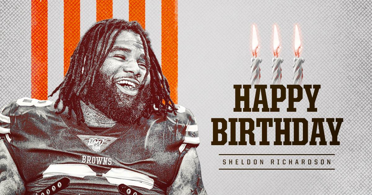  to wish Sheldon Richardson a Happy Birthday! 