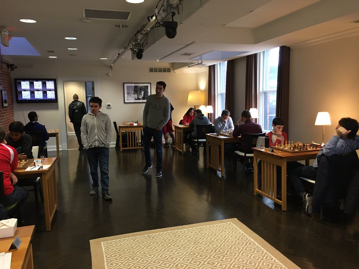 STLChessClub's tweet photo. 2019 Thanksgiving Open @STLChessClub has started! The biggest open chess tournament of the year in Saint Louis, over 130 players competing!
#STLchessclub
#Thanksgivingopen https://t.co/Cj8ro5Hq0m