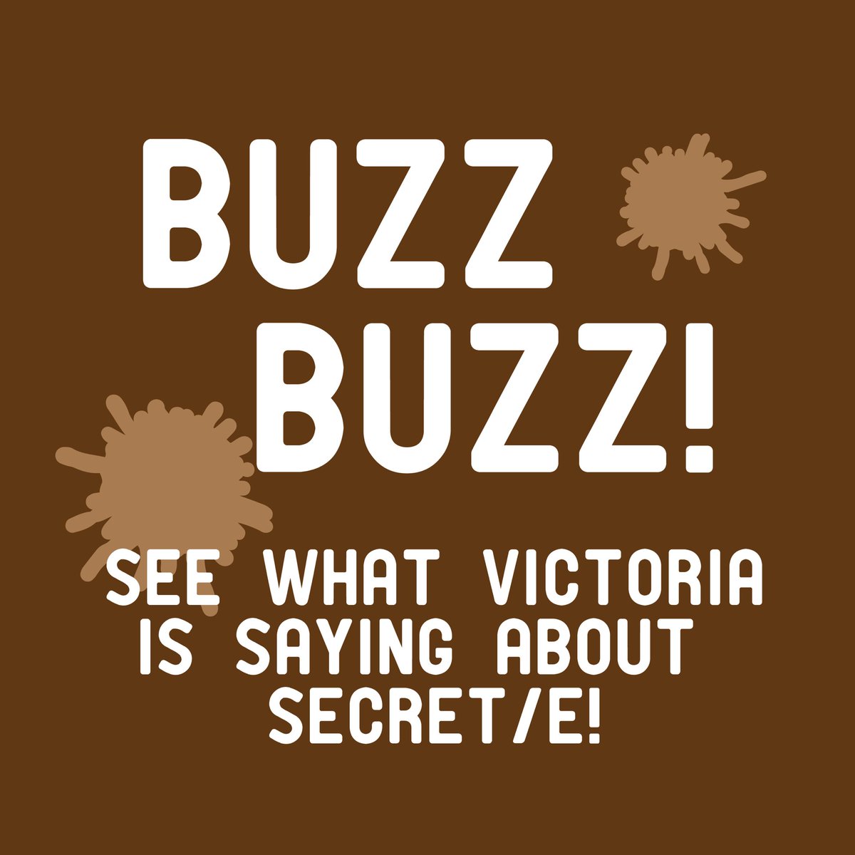 Buzz buzz! See what <a href="/victoriabuzzes/">Victoria Buzz</a> has to say about Secret/e! bit.ly/SECRETE_Buzz 

Until Dec 1
bit.ly/SecreteTix 

ASL: 11/29, 8pm
VocalEye: 11/30, 2pm

<a href="/intrepidtheatre/">Intrepid Theatre</a> <a href="/sharonbajer/">Sharon Bajer</a> <a href="/jessica80776991/">Jessica Lowry alignwithjessica.com</a> <a href="/sandycumberland/">Sandy Cumberland</a> @SomeNightsIwork #secreteplay #buzzbuzz #dontmissit
