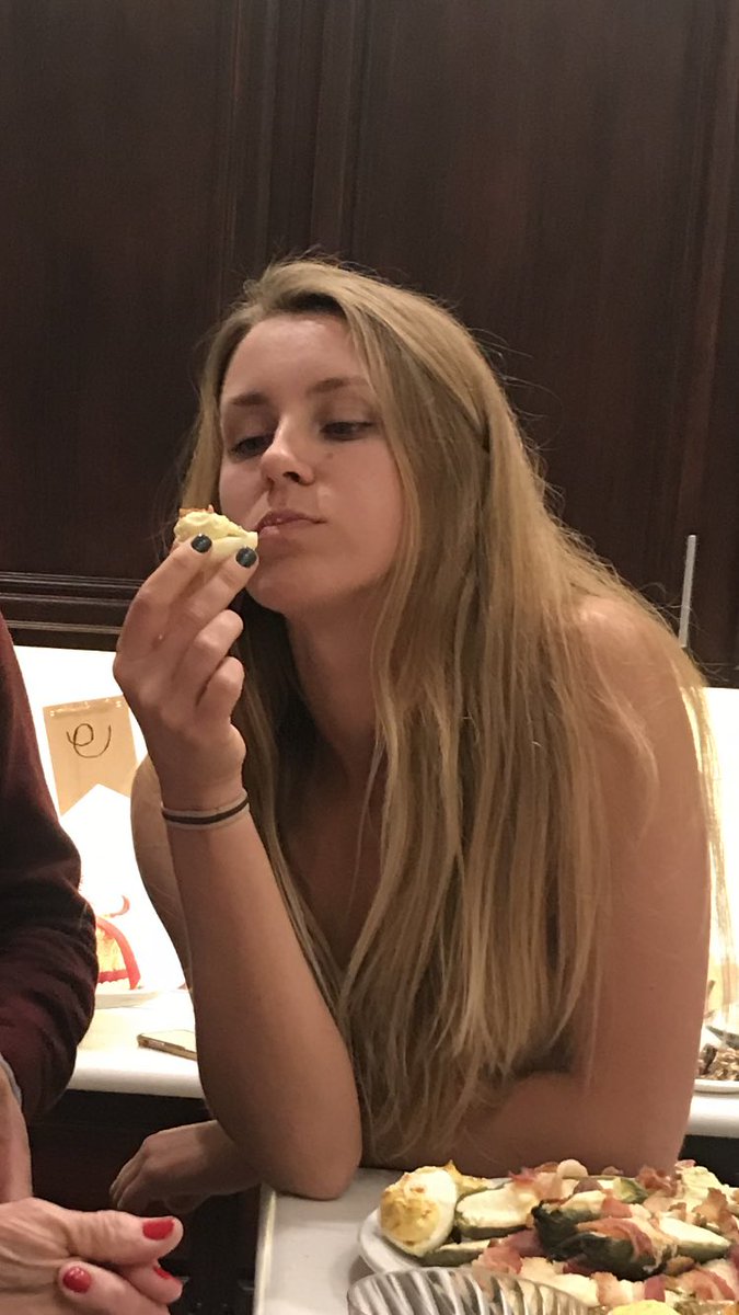 Madisonawright's tweet photo. got into zero political debates, was only asked who I was dating 4 times, and the deviled eggs were: https://t.co/iKPoGR461H