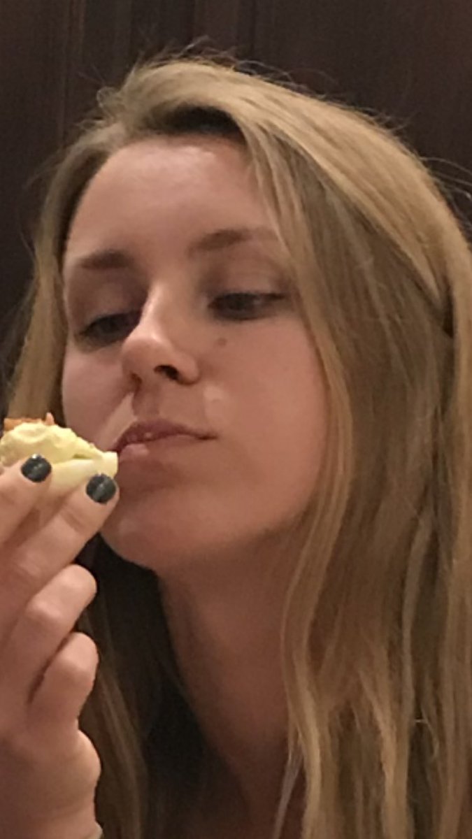 Madisonawright's tweet photo. got into zero political debates, was only asked who I was dating 4 times, and the deviled eggs were: https://t.co/iKPoGR461H