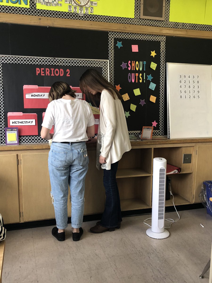 NPCMath's tweet image. Can you factor to escape the Big Bad Wolf?  These grade 10s can!! #MPM2D #FactorFriday