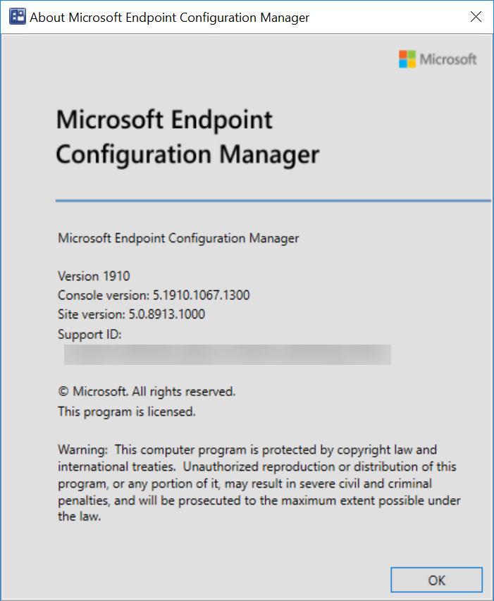 PeterEgerton's tweet image. We have new Microsoft Endpoint branding for #MECM #MEMCM 1910 too...
