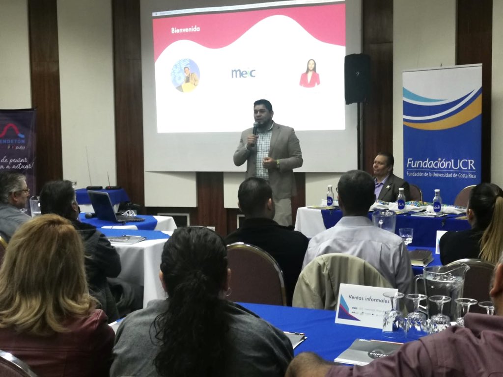 MEIC_crc's tweet photo. Realizamos el EMPRENDETON CR 2019, actividad que busca fortalecer la cultura y mentalidad emprendedora de 80 personas; gracias al trabajo con Fundación UCR, COOPENAE, @adelante_ue_alc, @apccolombia, @proyectoedem, @InnpulsaCol , @augeucr #EmprendetonCostaRica
#GEWCR https://t.co/OPC1qkRwqm