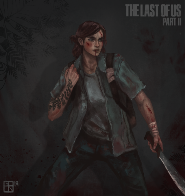 ELLIE - THE LAST OF US PART 2 - FAN ART