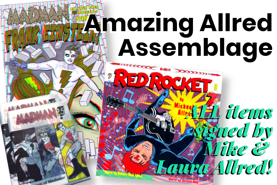 BWP_EUG's tweet photo. 12 HOURS LEFT on our #crowdfunding campaign to help our #womenownedbusiness #localcomicshop up & running in #DowntownEugene #Oregon!
Still available: SIGNED pack of @AllredMD & @laurallred featuring #Madman & #RedRocket7 goodies
MORE INFO AT https://t.co/E7LDgZ6e2p https://t.co/wbmNVHkjGm