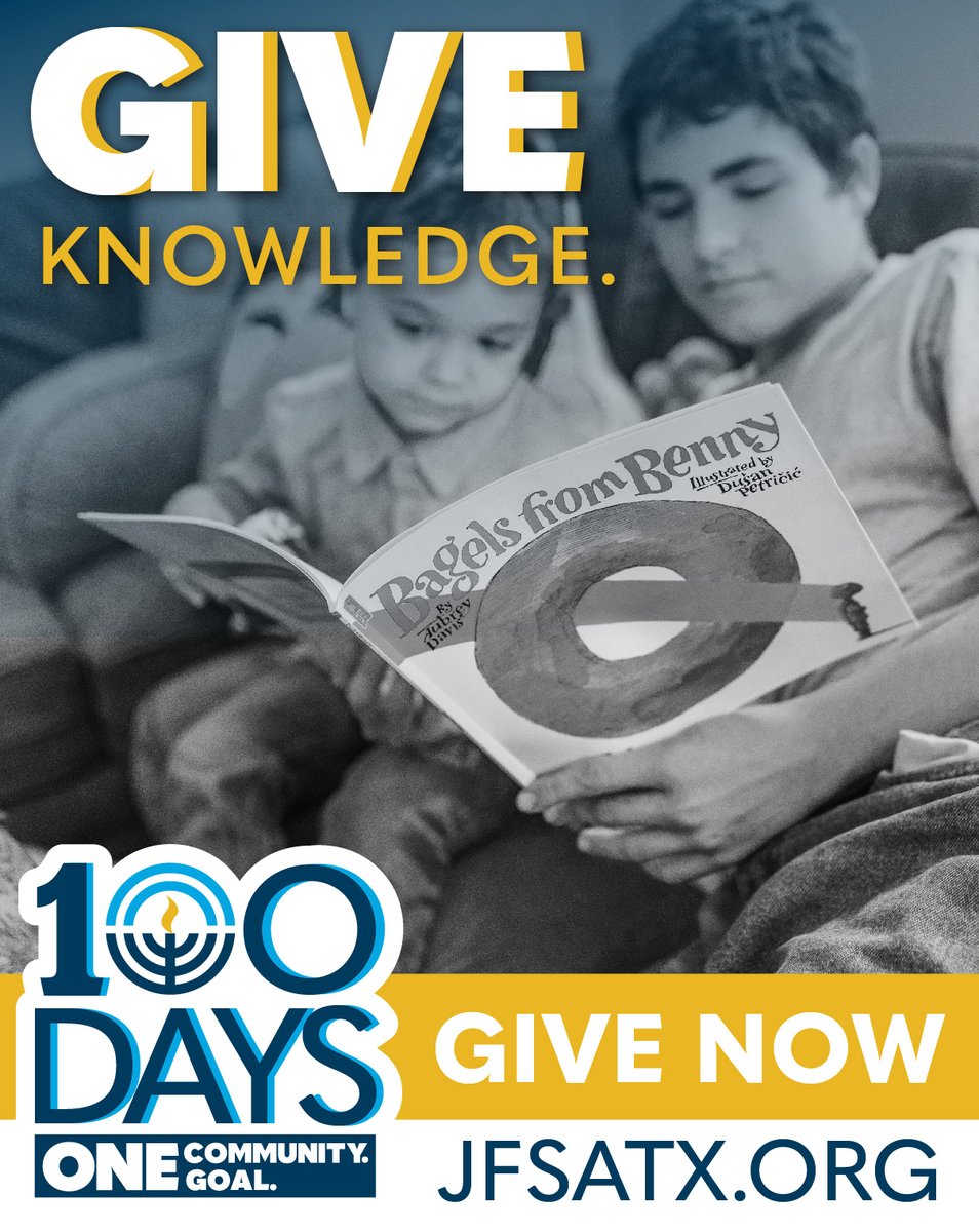 Help us provide access to vital programs and scholarships for the entire #Jewish community! Make your gift today! :) #JFSA100days