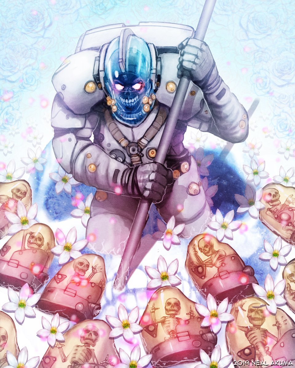 NealAkuma's tweet photo. #DeathStranding x #KojimaProductions fan art I did.
I kind of went off and had some fun drawing this.
@HIDEO_KOJIMA_EN
 
@Kojima_Hideo @KojiPro2015_EN #ludens #fanartfriday
Thanks! ❤️💀 https://t.co/zhh1HhDTsx