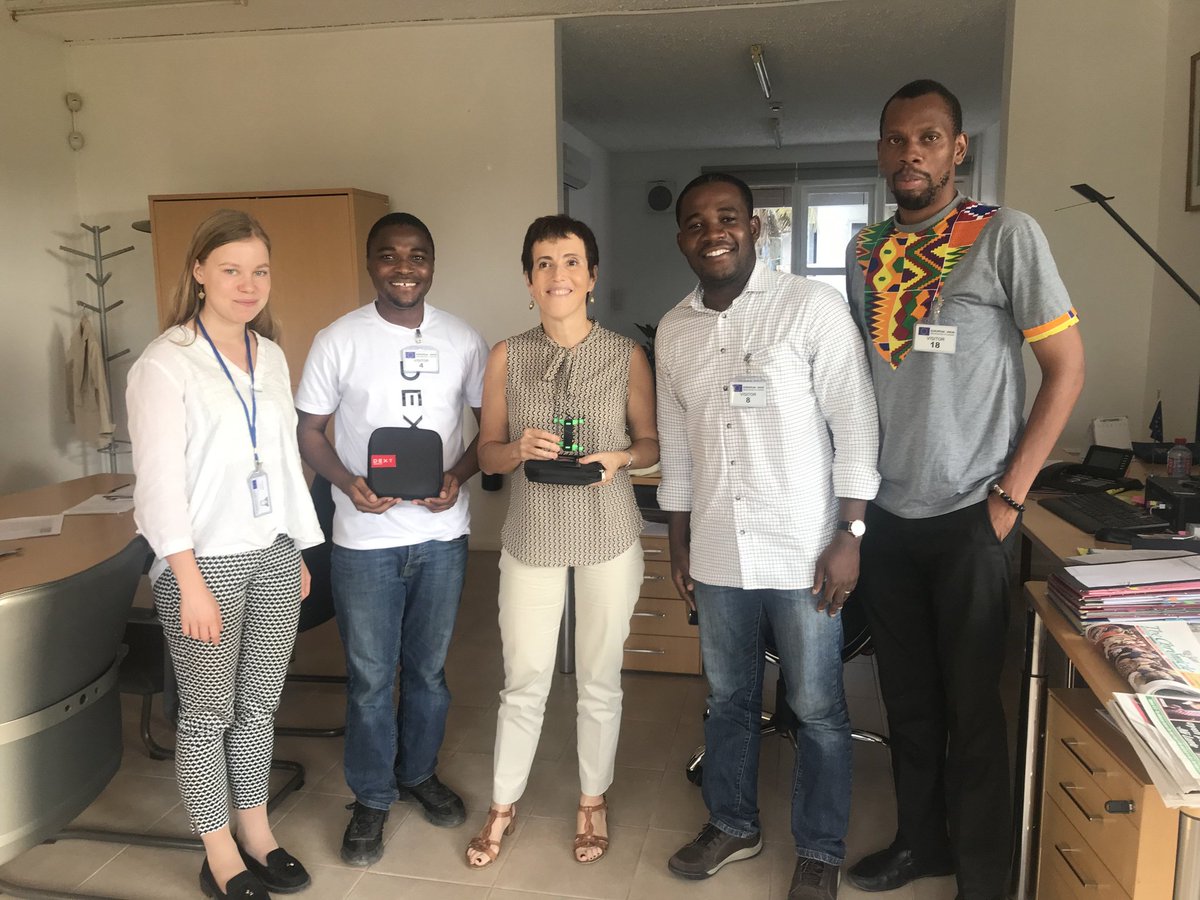 antipem's tweet image. @EuropeInGhana ambassador, @DAcconciaEU build her first ever robot today using @Dext_Tech #scienceset. We are excited about the future! @LucyQuist @KojoAB @benkoku @MatthewOPrempeh @ITC_Youth @InnovEduAfrica @ASMEdotorg @TonyElumeluFDN