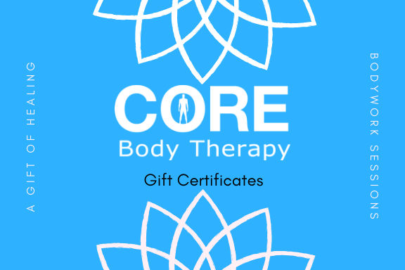 CoreBodyTherapy's tweet photo. Check out the #BlackFriday specials and give the gift of healing. Save $25 on bodywork gift certificates this weekend only! Use them for yourself or your loved ones. Order now: https://t.co/724jJZ9MHg https://t.co/hqWkTxrRFq