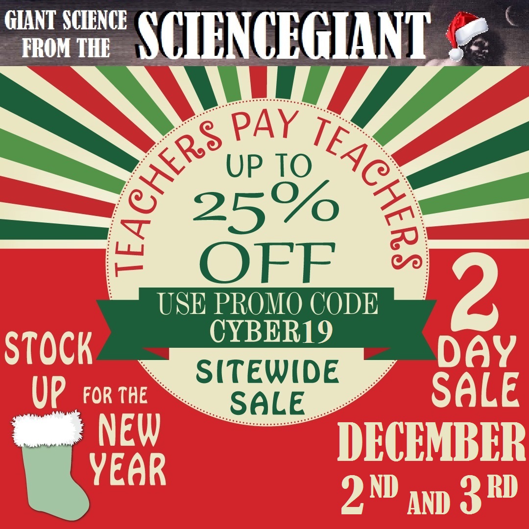 TheScienceGiant's tweet photo. 💳 #TpT Gift Card Giveaway!🎅
One #ScienceGiant follower wins a $20 #TeacherspayTeachers gift card this week! To enter, follow these 2 steps:
1) Follow @TheScienceGiant on Instagram https://t.co/Lx4T80Fq67
AND
2) in the pinned contest comments, post a ⛄️ emoji entry. #Gift4You https://t.co/Lq8OwIBMWc