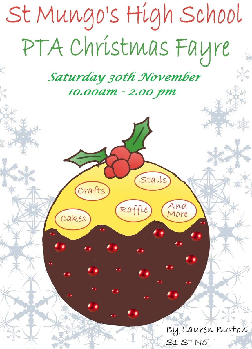 stmungospta1's tweet photo. Looking forward to seeing everyone tomorrow 10.00 - 2.00 at our PTA Christmas Fayre. You can still get raffle tickets tomorrow for our raffles for a Nintendo switch Lite, Revolution Makeup Advent Calendar and lots of vouchers and amazing prizes https://t.co/uX5hCpO3vK
