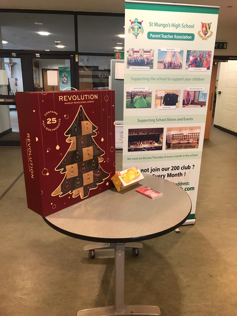 stmungospta1's tweet photo. Looking forward to seeing everyone tomorrow 10.00 - 2.00 at our PTA Christmas Fayre. You can still get raffle tickets tomorrow for our raffles for a Nintendo switch Lite, Revolution Makeup Advent Calendar and lots of vouchers and amazing prizes https://t.co/uX5hCpO3vK