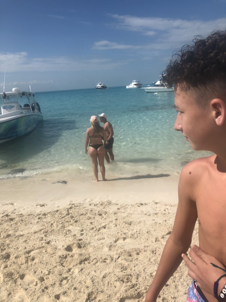 when your lil bro says he was looking at the “ocean”