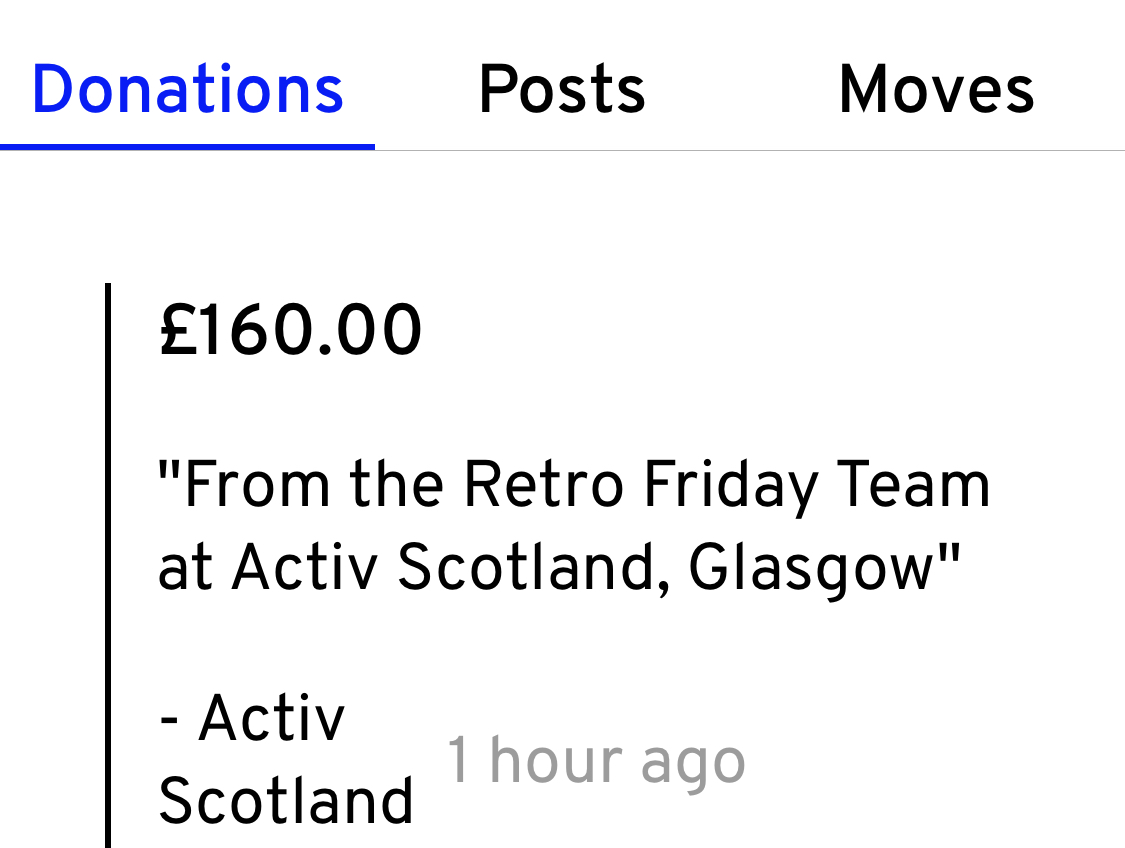 The amazing folks at <a href="/ActivFitness/">Activ</a> and #retrofriday tonight raised £160 for my #mocolour #movemberchallenge - it’s so refreshing to be a member of a gym which has social responsibility at its core....a huge THANK-YOU!