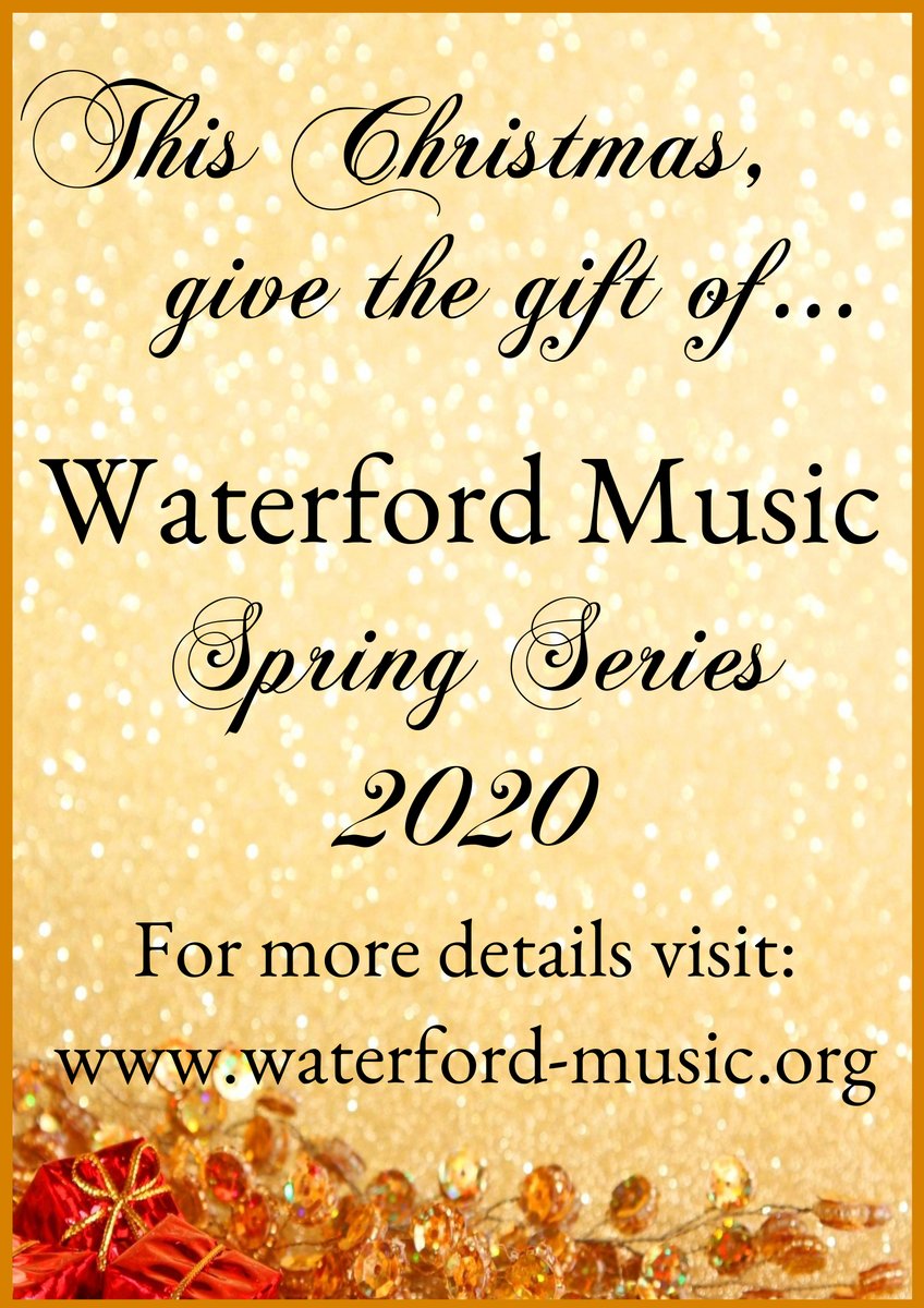 Wondering what to get your loved one for Christmas? Don't worry, we've got you sorted! Give the gift of music! 🎄🎶🎄waterford-music.org/gift-vouchers/ <a href="/WaterfordArts/">Waterford Arts</a> <a href="/WaterfordGrnWay/">Waterford Greenway</a> <a href="/wlrfm/">WLR</a> <a href="/beat102103/">Beat 102 103</a> <a href="/WaterfordCounci/">Waterford City & County Council</a> <a href="/SymphonyClubW/">Symphony Club of Waterford</a> <a href="/WaterfordNS/">Waterford News&Star</a> <a href="/munsterexpress/">The Munster Express</a> <a href="/VisitWaterford/">Visit Waterford</a>