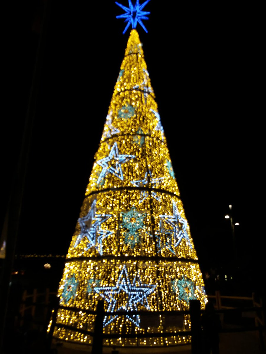 Bon inici de festes, amb bonics llums a partir d' avui !