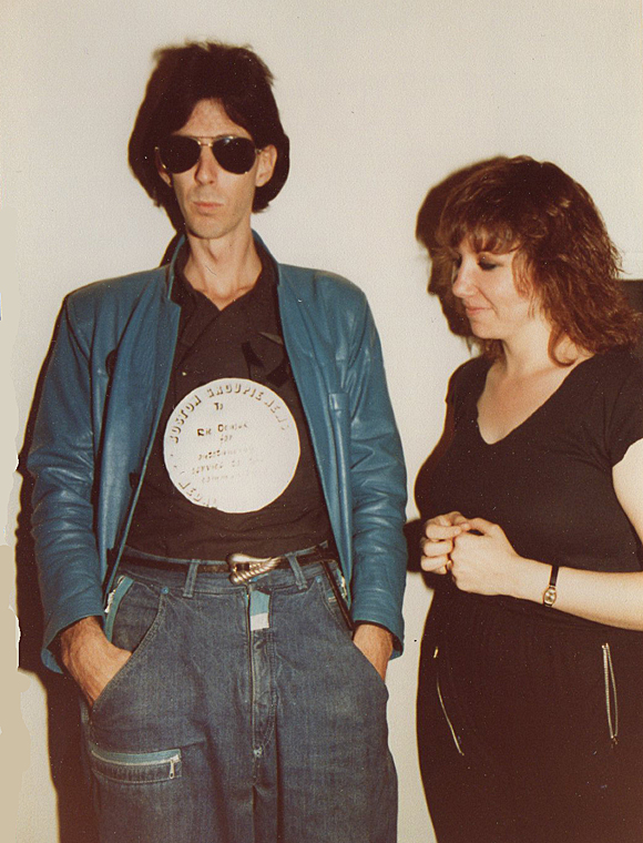 Found some more photos of Ric Ocasek from a Boston Groupie News cover shoot.