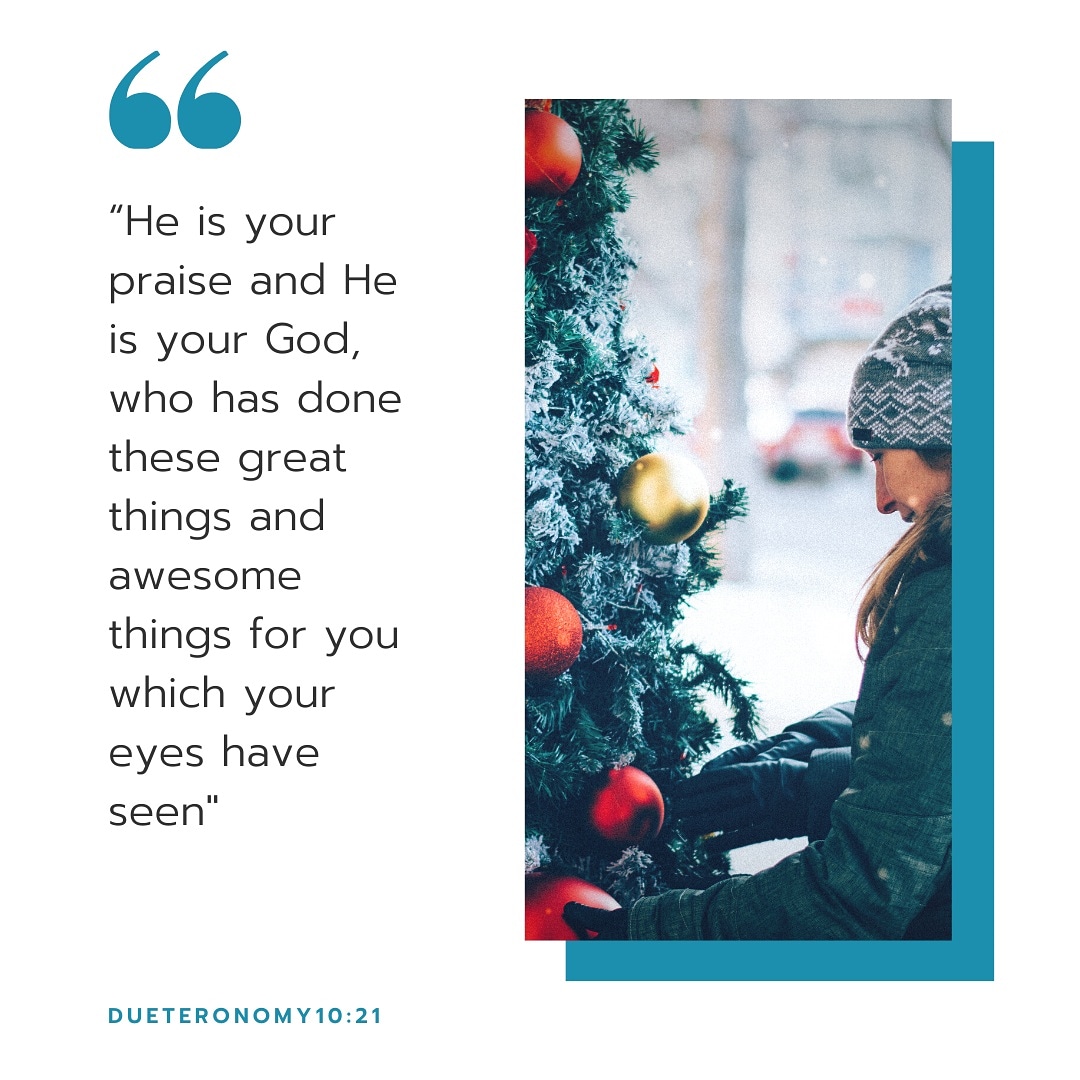 As we celebrate the joy of the holiday season this year and this weekend, let us celebrate the evidence of God's awesome love for us! #risetogethertoday

What awesome thing has God done in your life recently? Please share it with us here in the comments! #renewyourspirit