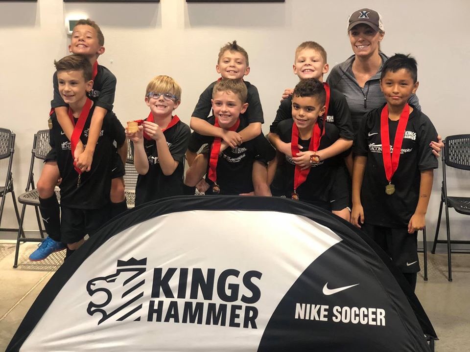 Peeler859's tweet photo. More hardware for @kingshammersc Orlando City! A good showing from our Red Bull’s also. #turkeyfest https://t.co/srUpdlEpua